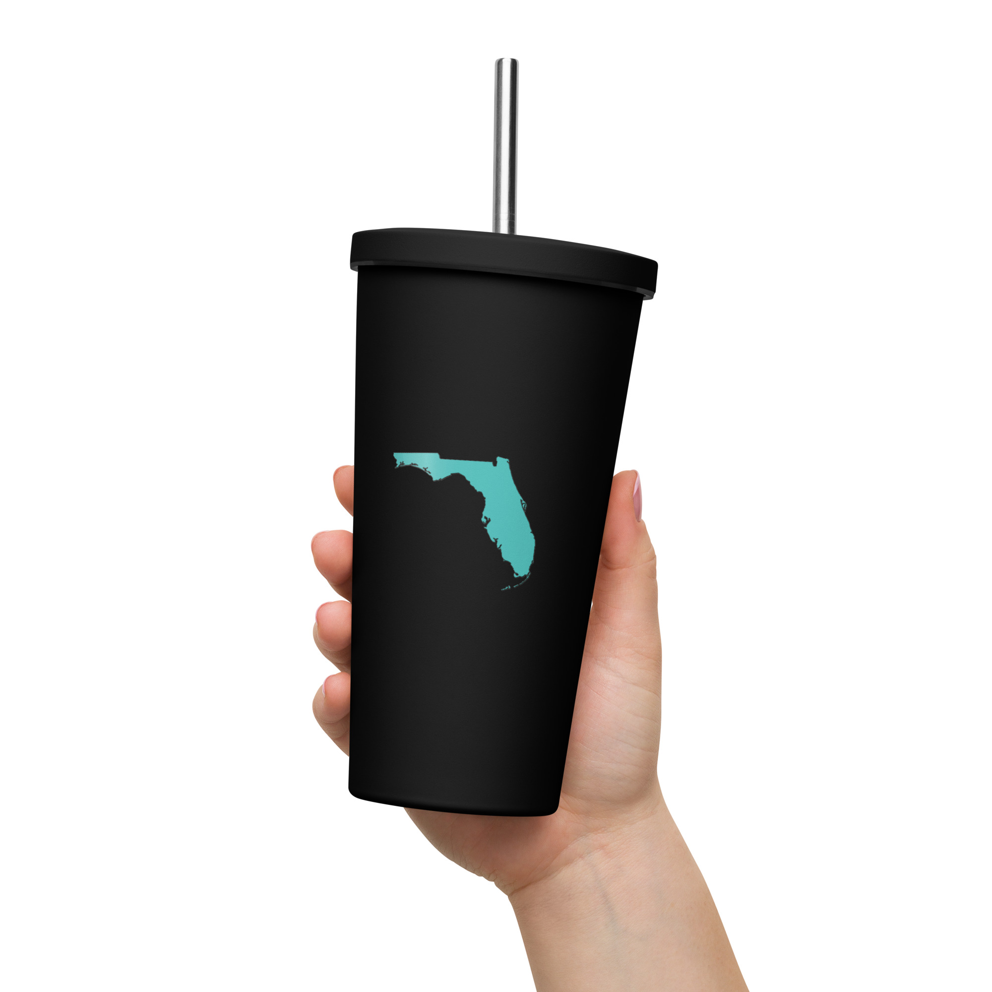 Florida Insulated tumbler with a straw - Image 25