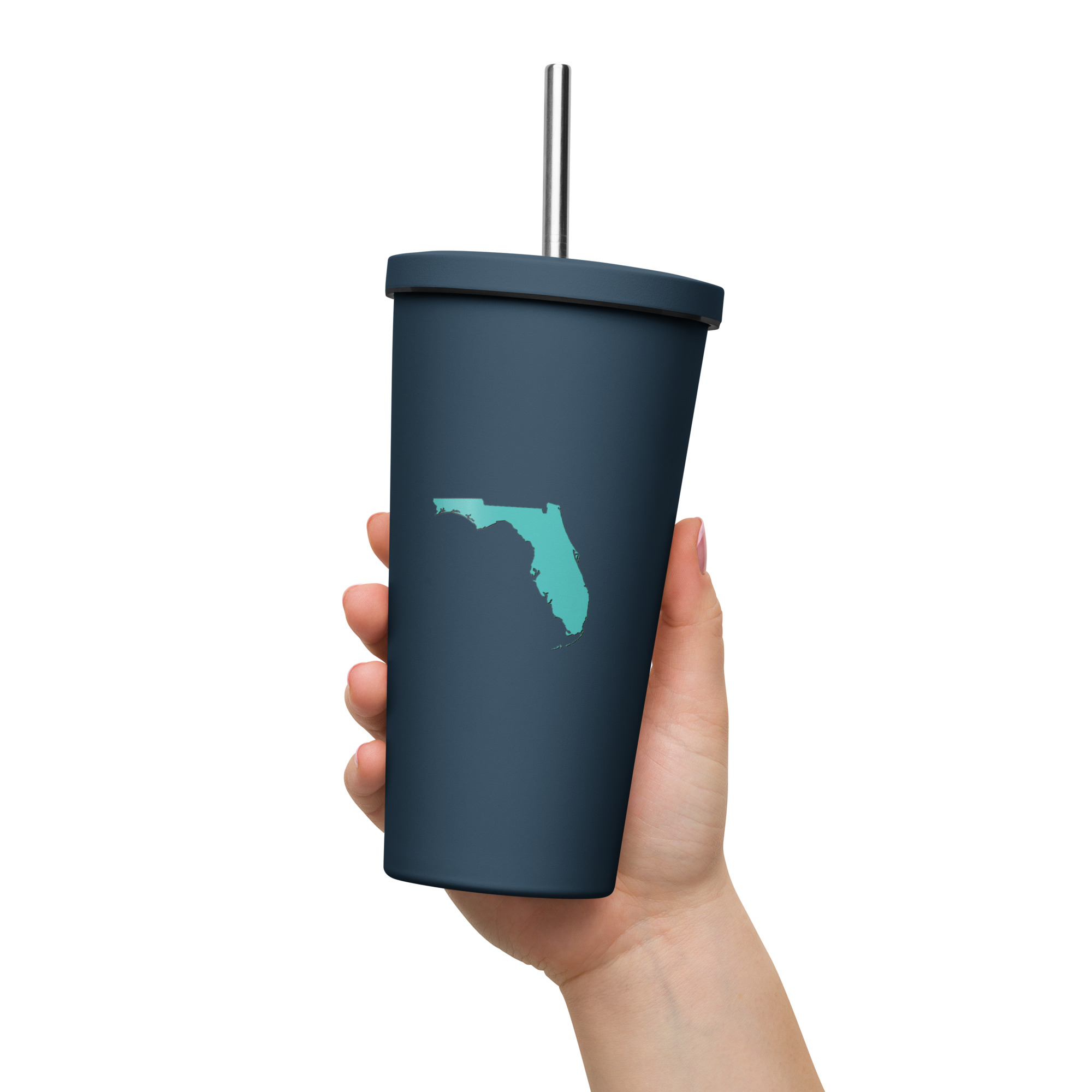 Florida Insulated tumbler with a straw - Image 24