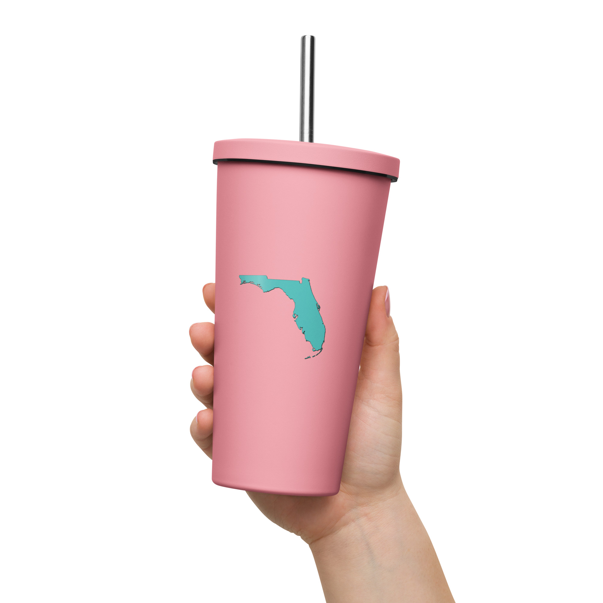 Florida Insulated tumbler with a straw - Image 22