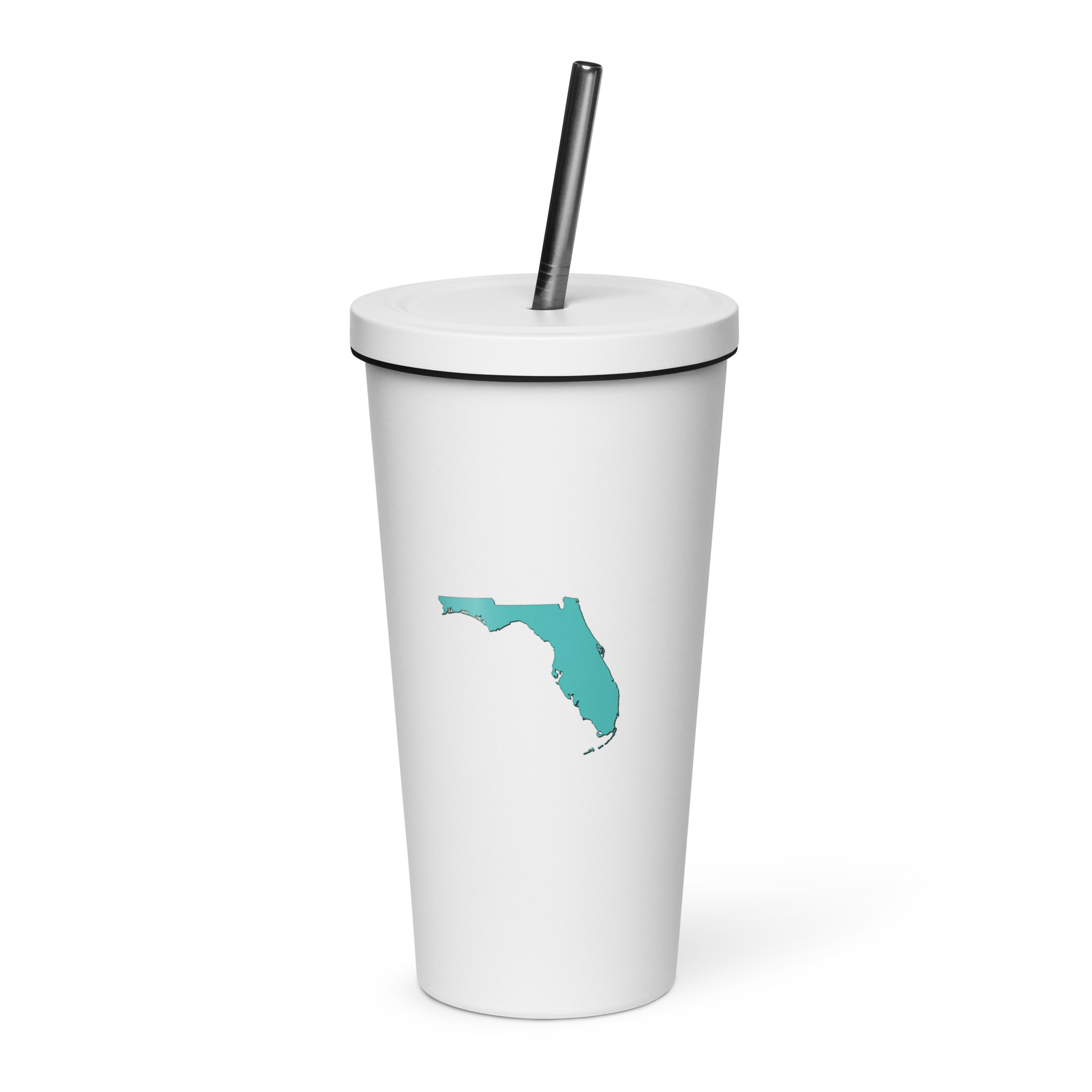 Florida Insulated tumbler with a straw - Image 21