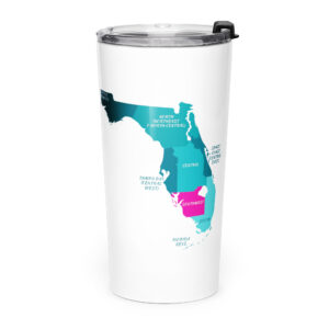 Southwest Florida stainless steel tumbler