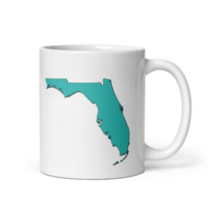 Florida glossy mug